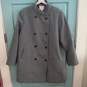 H&M Gray Women's Pea Coat